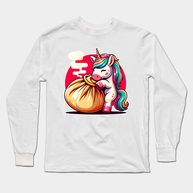 Dumpling Love Long Sleeve T-Shirt by Half Sugar Boba